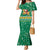 South Africa Christmas Mermaid Dress Santa Reindeer and Africa Map - Wonder Print Shop