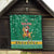 South Africa Christmas Quilt Santa Reindeer and Africa Map - Wonder Print Shop
