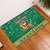 South Africa Christmas Rubber Doormat Santa Reindeer and Africa Map - Wonder Print Shop