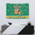 South Africa Christmas Tapestry Santa Reindeer and Africa Map - Wonder Print Shop