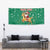 South Africa Christmas Tapestry Santa Reindeer and Africa Map - Wonder Print Shop