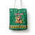 South Africa Christmas Tote Bag Santa Reindeer and Africa Map - Wonder Print Shop