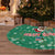 South Africa Christmas Tree Skirt Santa Reindeer and Africa Map - Wonder Print Shop