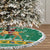 South Africa Christmas Tree Skirt Santa Reindeer and Africa Map - Wonder Print Shop
