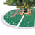 South Africa Christmas Tree Skirt Santa Reindeer and Africa Map - Wonder Print Shop