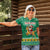 South Africa Christmas Women Polo Shirt Santa Reindeer and Africa Map - Wonder Print Shop
