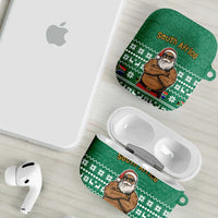 South Africa Christmas AirPods Case Christmas Santa Claus Tattoo - Wonder Print Shop