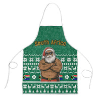 South Africa Christmas Apron Christmas Santa Claus Tattoo - Wonder Print Shop