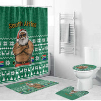 South Africa Christmas Bathroom Set Christmas Santa Claus Tattoo - Wonder Print Shop