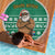 South Africa Christmas Beach Blanket Christmas Santa Claus Tattoo - Wonder Print Shop