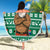 South Africa Christmas Beach Blanket Christmas Santa Claus Tattoo - Wonder Print Shop