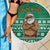 South Africa Christmas Beach Blanket Christmas Santa Claus Tattoo - Wonder Print Shop