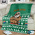 South Africa Christmas Blanket Christmas Santa Claus Tattoo - Wonder Print Shop