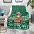 South Africa Christmas Blanket Christmas Santa Claus Tattoo - Wonder Print Shop