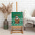 South Africa Christmas Canvas Wall Art Christmas Santa Claus Tattoo - Wonder Print Shop