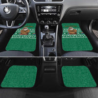 South Africa Christmas Car Mats Christmas Santa Claus Tattoo - Wonder Print Shop