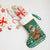 South Africa Christmas Stocking Christmas Santa Claus Tattoo - Wonder Print Shop