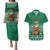 South Africa Christmas Couples Matching Puletasi and Hawaiian Shirt Christmas Santa Claus Tattoo - Wonder Print Shop