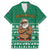 South Africa Christmas Family Matching Mermaid Dress and Hawaiian Shirt Christmas Santa Claus Tattoo - Wonder Print Shop