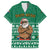 South Africa Christmas Family Matching Off The Shoulder Long Sleeve Dress and Hawaiian Shirt Christmas Santa Claus Tattoo - Wonder Print Shop