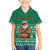 South Africa Christmas Family Matching Off The Shoulder Long Sleeve Dress and Hawaiian Shirt Christmas Santa Claus Tattoo - Wonder Print Shop