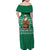 South Africa Christmas Family Matching Off Shoulder Maxi Dress and Hawaiian Shirt Christmas Santa Claus Tattoo - Wonder Print Shop
