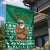 South Africa Christmas Garden Flag Christmas Santa Claus Tattoo - Wonder Print Shop