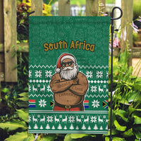 South Africa Christmas Garden Flag Christmas Santa Claus Tattoo - Wonder Print Shop