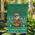 South Africa Christmas Garden Flag Christmas Santa Claus Tattoo - Wonder Print Shop