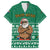South Africa Christmas Hawaiian Shirt Christmas Santa Claus Tattoo - Wonder Print Shop