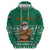 South Africa Christmas Hoodie Christmas Santa Claus Tattoo - Wonder Print Shop