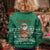 South Africa Christmas Kid Ugly Christmas Sweater Christmas Santa Claus Tattoo - Wonder Print Shop