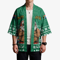 South Africa Christmas Kimono Christmas Santa Claus Tattoo - Wonder Print Shop