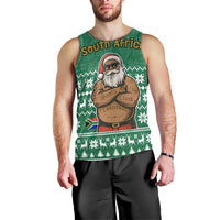 South Africa Christmas Men Tank Top Christmas Santa Claus Tattoo - Wonder Print Shop