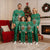 South Africa Christmas Pajama Set Christmas Santa Claus Tattoo - Wonder Print Shop