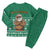 South Africa Christmas Pajama Set Christmas Santa Claus Tattoo - Wonder Print Shop