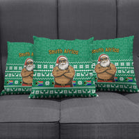 South Africa Christmas Pillow Cover Christmas Santa Claus Tattoo - Wonder Print Shop