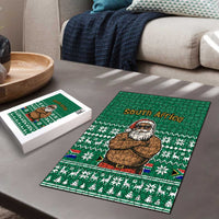 South Africa Christmas Puzzle Christmas Santa Claus Tattoo - Wonder Print Shop