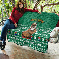South Africa Christmas Quilt Christmas Santa Claus Tattoo - Wonder Print Shop