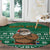 South Africa Christmas Round Carpet Christmas Santa Claus Tattoo - Wonder Print Shop