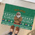 South Africa Christmas Rubber Doormat Christmas Santa Claus Tattoo - Wonder Print Shop