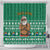 South Africa Christmas Shower Curtain Christmas Santa Claus Tattoo - Wonder Print Shop