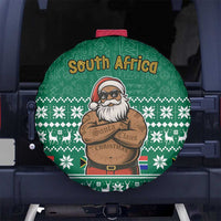 South Africa Christmas Spare Tire Cover Christmas Santa Claus Tattoo - Wonder Print Shop