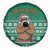South Africa Christmas Spare Tire Cover Christmas Santa Claus Tattoo - Wonder Print Shop