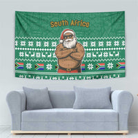 South Africa Christmas Tapestry Christmas Santa Claus Tattoo - Wonder Print Shop