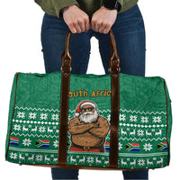 South Africa Christmas Travel Bag Christmas Santa Claus Tattoo - Wonder Print Shop