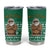 South Africa Christmas Tumbler Cup Christmas Santa Claus Tattoo - Wonder Print Shop