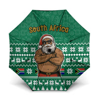 South Africa Christmas Umbrella Christmas Santa Claus Tattoo - Wonder Print Shop