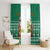 South Africa Christmas Window Curtain Christmas Santa Claus Tattoo - Wonder Print Shop