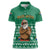 South Africa Christmas Women Polo Shirt Christmas Santa Claus Tattoo - Wonder Print Shop